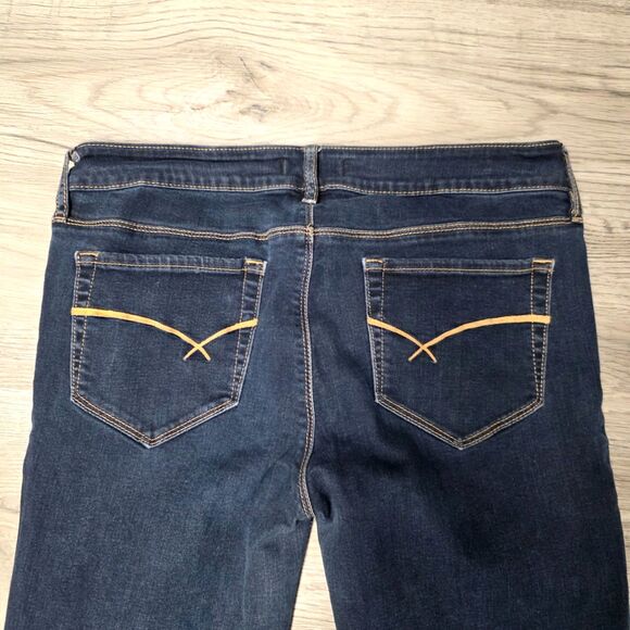 Bullhead Black Label Dark-Wash Stretch Skinny Jeans Size 13 - Picture 7 of 7